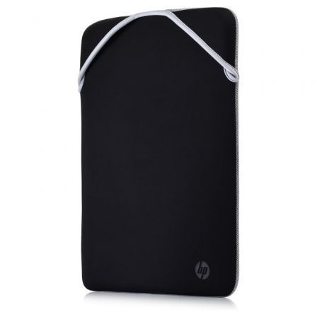 HP Funda Reversible para Portátil de 14,1 pulgadas, Negro/Plata